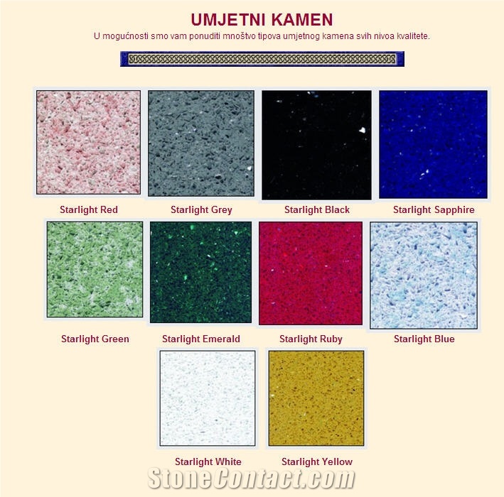 Quartz Stone Color Range