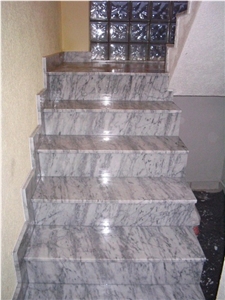 Bianco Gioia Marble Stairs