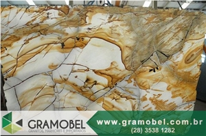 Exotic Brazilian Roma Imperiale Granite Slabs