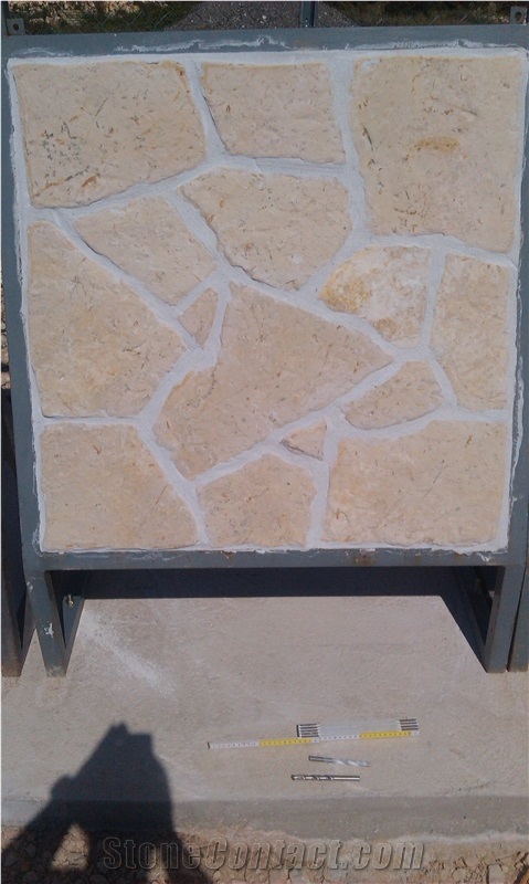 Antico Beige Limestone Walling