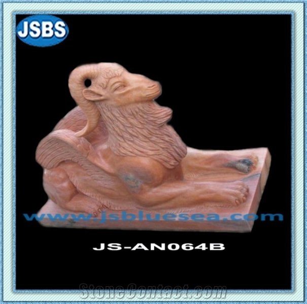 Animal Marble Statues