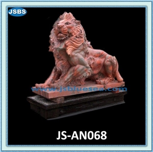 Antique Marble Lion Statues for Sale, Natural Marble Statues