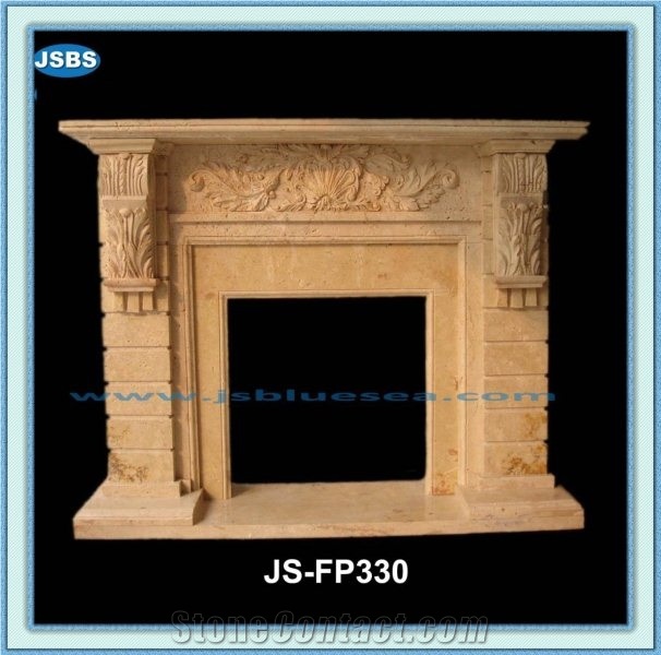 Beautiful Marble Fireplace, Natural Marble Fireplaces