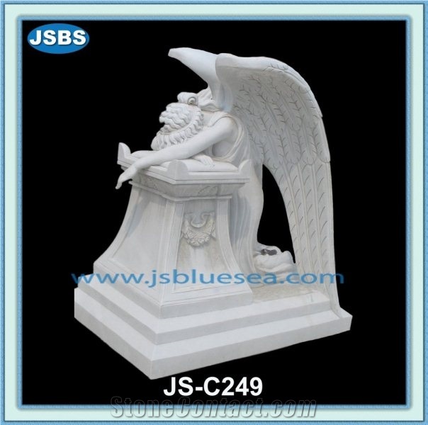 Beautiful Stone Angel Sculpture