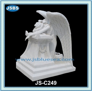 Beautiful Stone Angel Sculpture