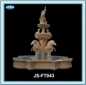 Horse Statue Fountain