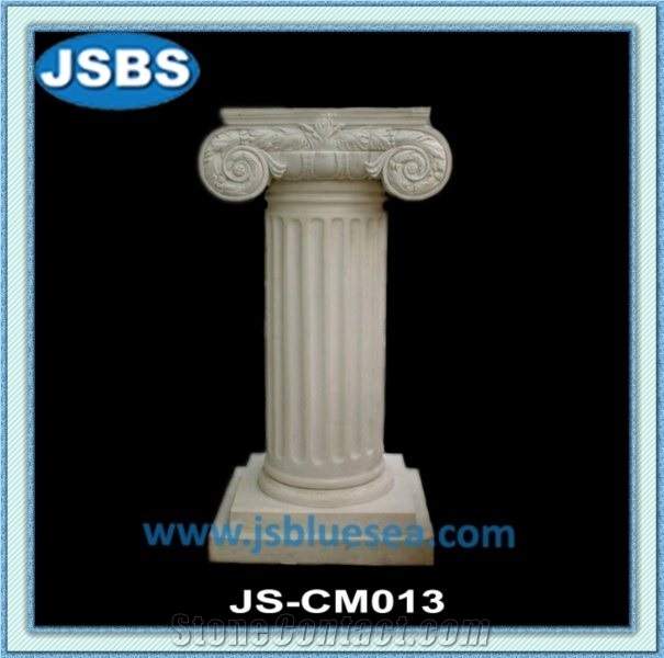 Marble Stone Gate Pillar Design