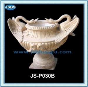 Outdoor Garden Marble Planters