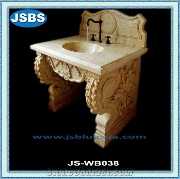 Stone Bathroom Pedestal Sinks