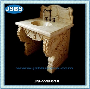Stone Bathroom Pedestal Sinks
