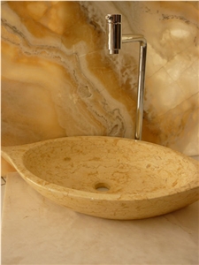 Dorado Tepexi Limestone Vessel Sink