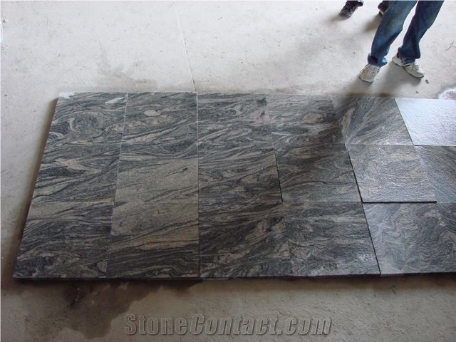 Best Quality China Juparana Pink Spray Wave Granite Slabs Tiles,China Grey Granite Wall Cladding,Floor Covering Pattern,Exterior Stone