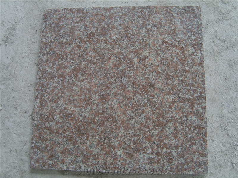 Cheapest China G687 Peach Red Granite Tiles Slab Panel Wall Cladding,Garden Floor Covering Pattern,Exterior Walling Tile