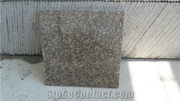 Cheapest China G687 Peach Red Granite Tiles Slab Panel Wall Cladding,Garden Floor Covering Pattern,Exterior Walling Tile