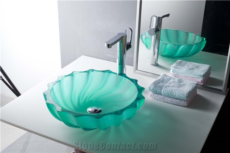 Acrylic Solid Surface Vanity Sink and Bath Basin