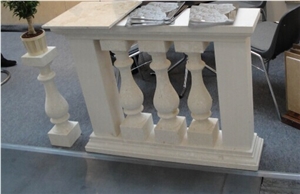 Beige Marble Balustrade