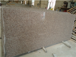 Cheapest Granite G687 Pink Granite Polished Slab, China Pink Granite