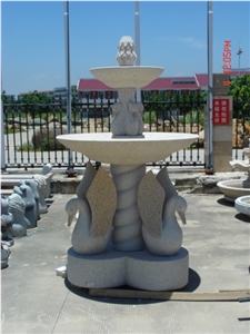 China Granite Polished Garden Water Fountain
