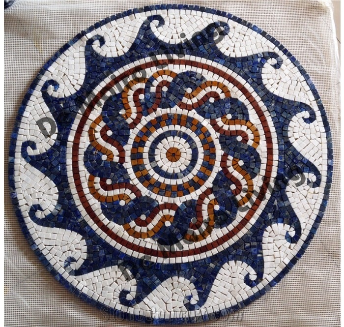 Lapis Lazuli Mosaic Art 1