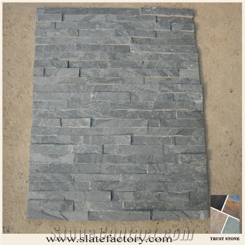 Culture Wall, Culture Stone Slate Veneer, Culture Stone Slate, Gray Slate