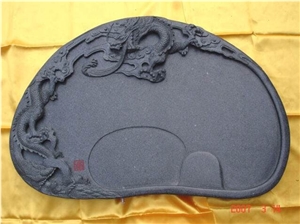 China Granite Tea Tray, Natural Black Granite Furniture