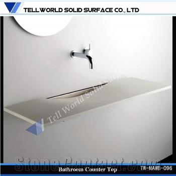 Amazing Design Wash Basin Artificial Stone, Solid Surface Marble Sinks & Basins
