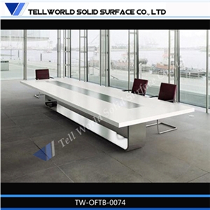 Corian Pure Acrylic Solid Surface Conference Table