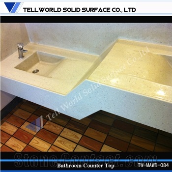 New Design Artificial Stone Wash Basin, Solid Surface Marble Sinks & Basins