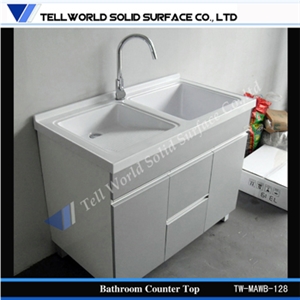 Solid Surface Wash Basin 2014 New Design, Solid Surface Marble Sinks & Basins