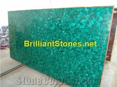 Verde Malachite Semi-Precious Stone Slab