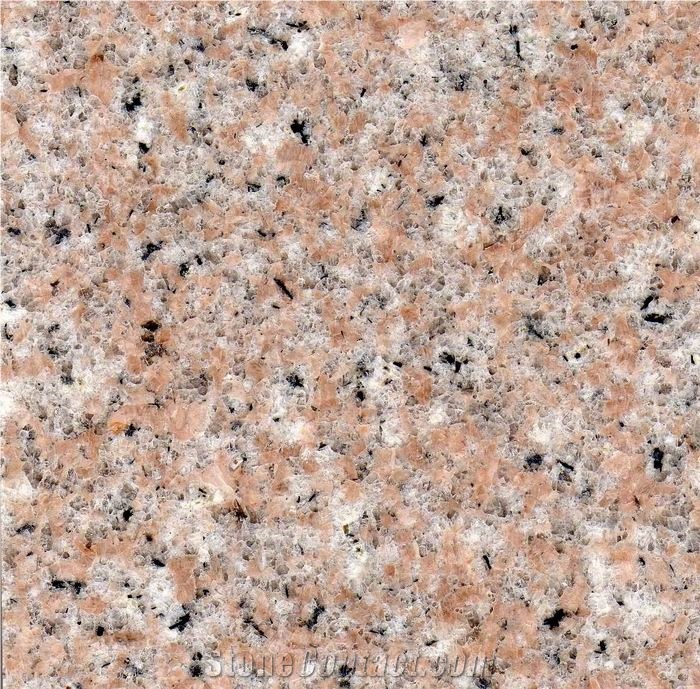 Flamed G681 Pink Granite Tile, China Pink Granite