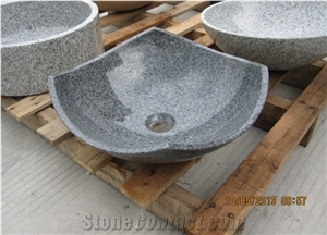 China Natural Granite Stone Polished Sesame White ,G603 China Grey Above Counter Basin, Above Countertop Basin used for Hotel decor ,Luxury decoration 