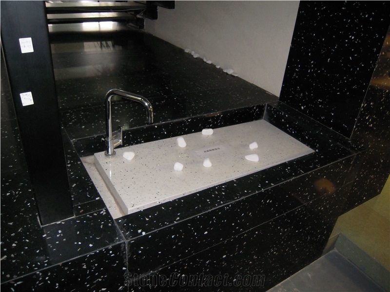 Quartz Stone Vanity Top, White Bath Tops, White Quartz Countertop Top, Bathroom Quartz Top, High Quality Quartz Top