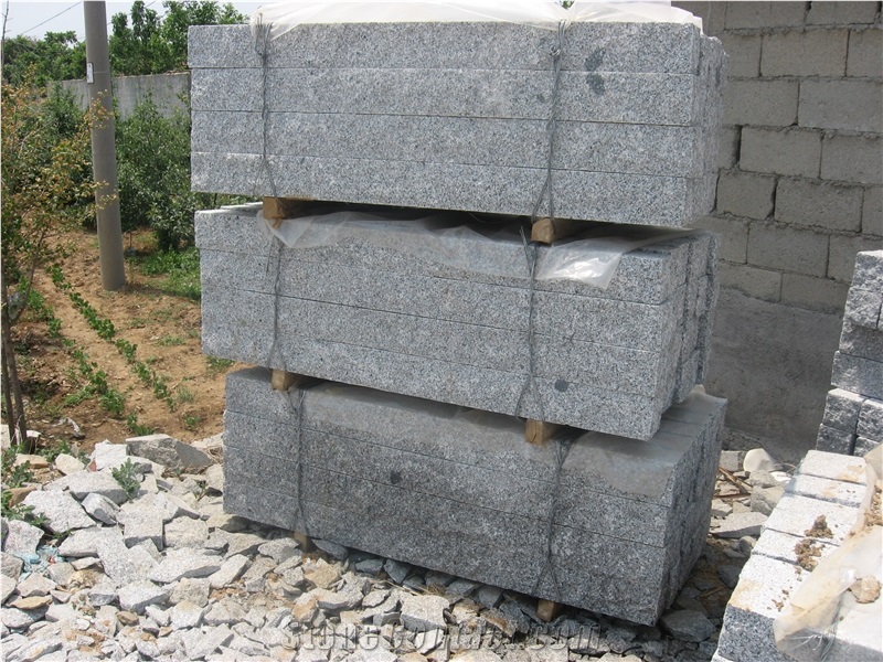 Grey Granite Road Edge Stone, G341 Grey Granite Kerbstone