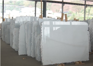China Crystal White Marble Big Slab