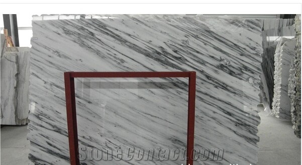 East Ink White Marble Slabs & Tiles, China White Marble