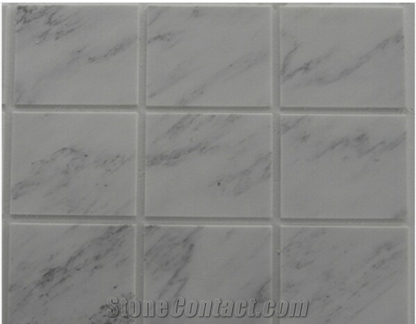 Starry White Marble Slabs & Tiles, China White Marble