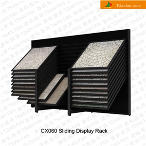 Cx107 Ten Tiers Custom Floor Tile Display Stand
