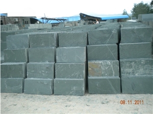 China Green Slate Cultured Stone Wall Panel,Stacked Stone,Ledgestone Wall Cladding