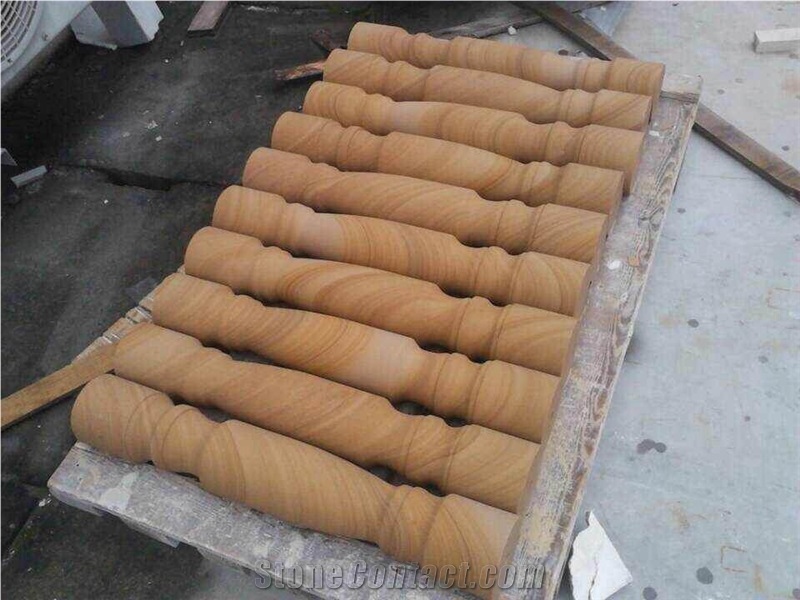 China Wooden Sandstone Balustrades,Baluster