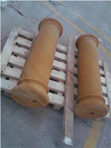 China Wooden Sandstone Column
