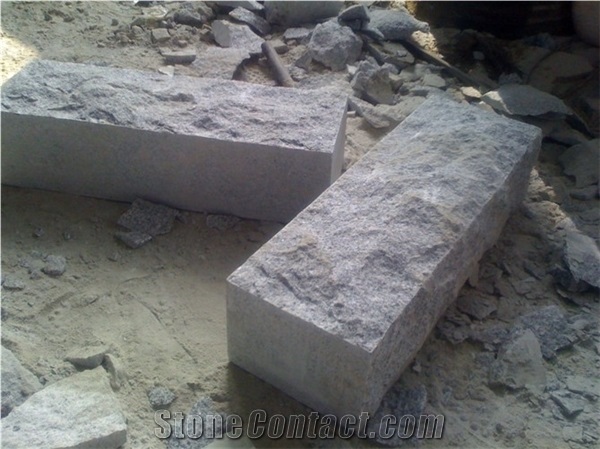 G603 Granite Split Face Mushroom Stone Wall Cladding Stone