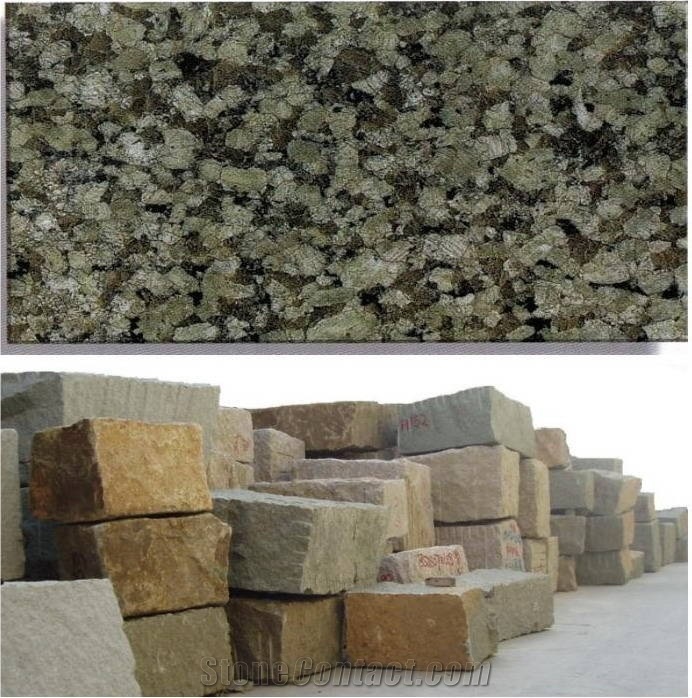 Jiangxi Green Granite Blocks & Slabs,Tiles