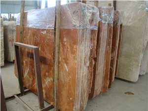 Polished China Coral Red Marble Slabs,Flooring Tiles
