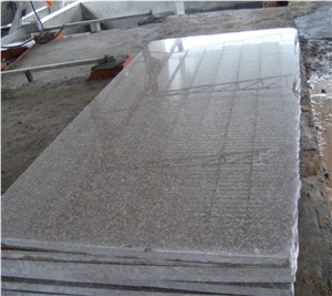 Polished G635 Anxi Red Granite Monument & Tombstone