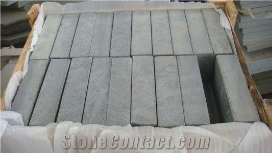 Shandong Blue Limestone Cube Stone,Cobble Walkway Pavers