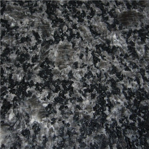 Shanxi Ice Black Granite Slabs & Tiles, China Black Granite