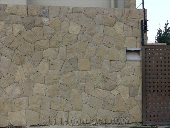 Piedra Laja Amarilla Revestimiento, Piedra Laja Amarilla Sandstone Building & Walling