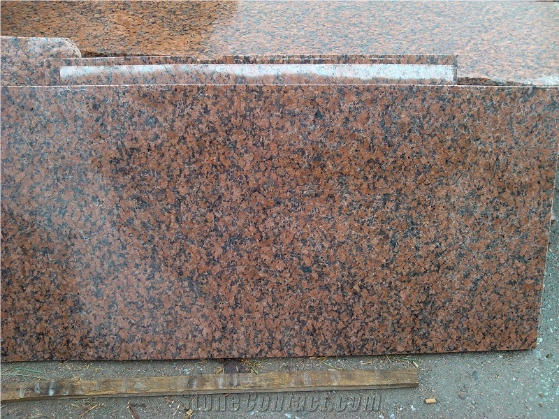 G562 Maple Red Granite Slabs & Tiles, China Red Granite