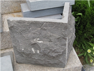 Grey Granite Mushroom Stone